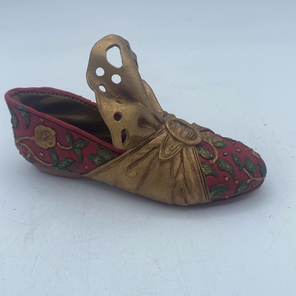 VTG 1999 Raine Just The Right Shoe Aladdin’s Delight slipper miniature shoe